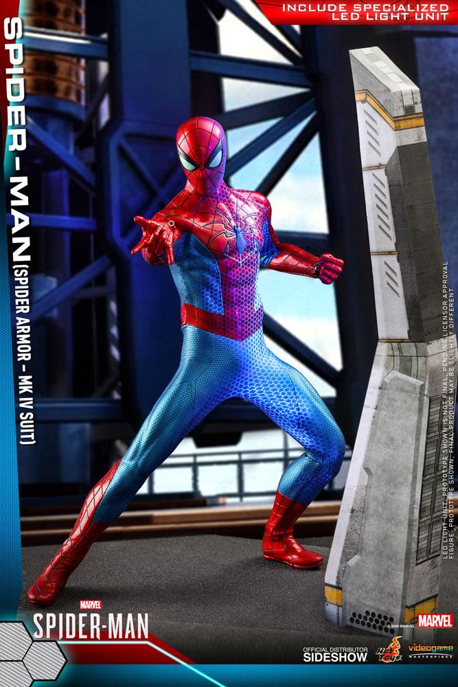 spider man spider armor mk iv suit marvel gallery ed cceb ef