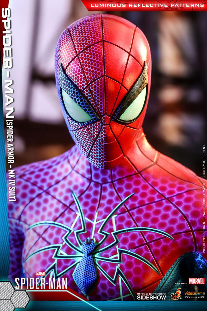 spider man spider armor mk iv suit marvel gallery ed ccec f