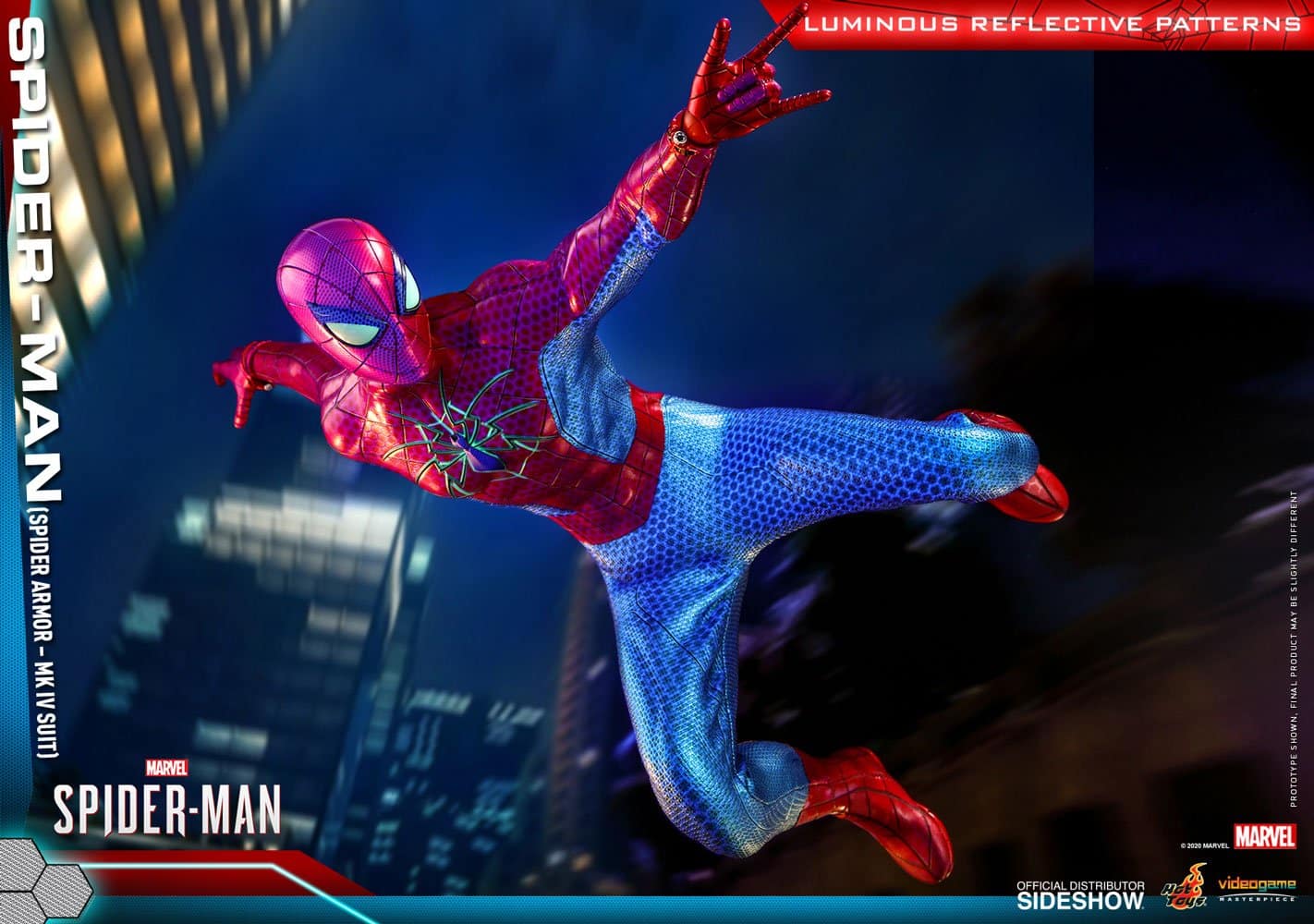 spider man spider armor mk iv suit marvel gallery ed ccee c