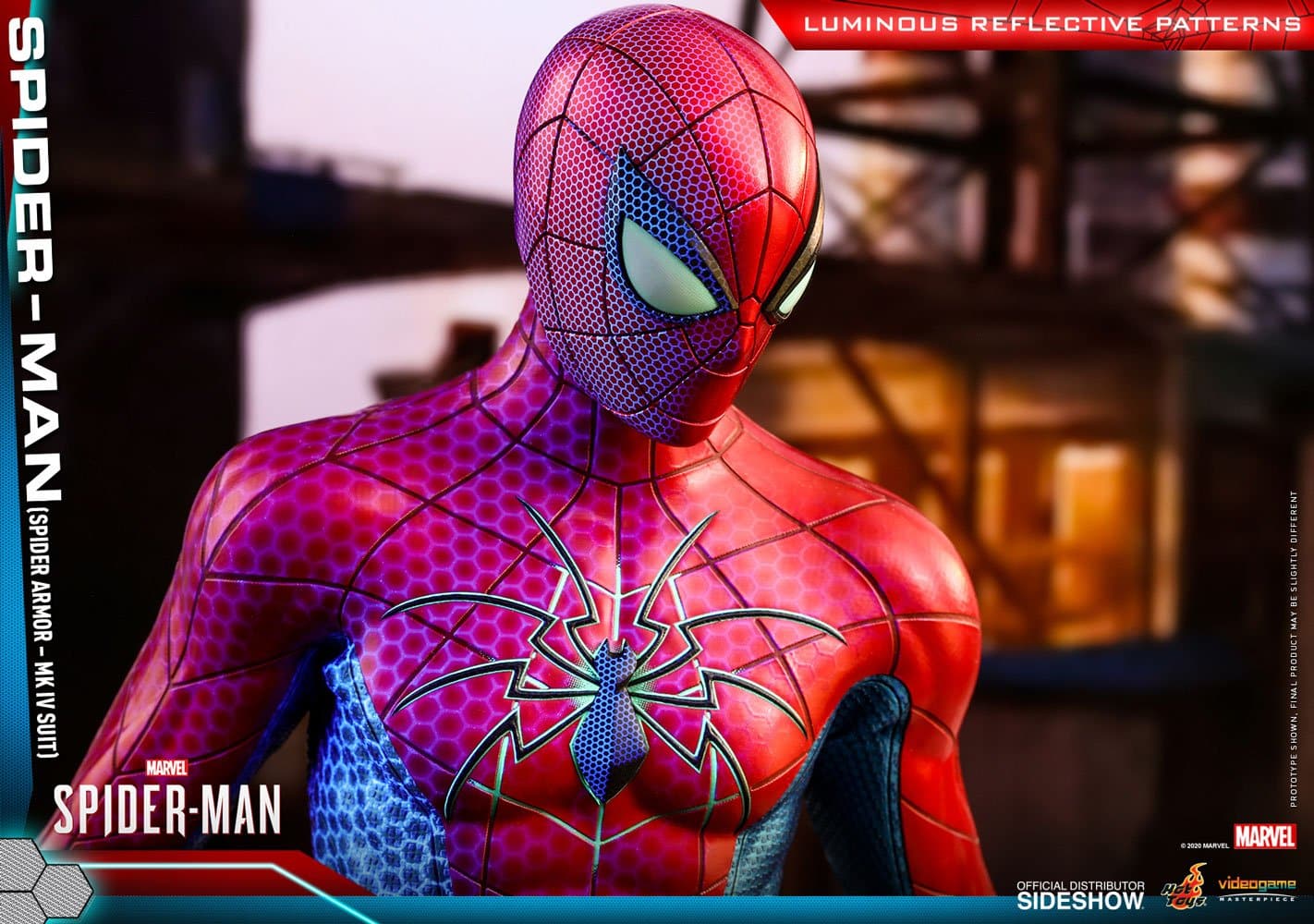 spider man spider armor mk iv suit marvel gallery ed ccee a d