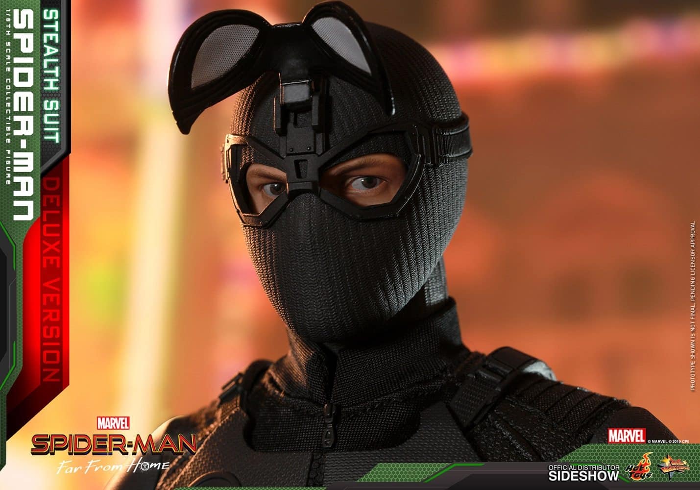 spider man stealth suit deluxe version marvel gallery d d df