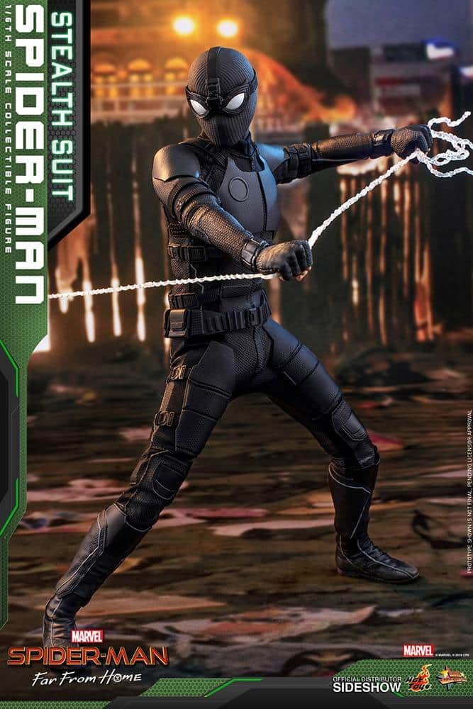 Spider-Man Stealth Suit Sixth Scale Figure