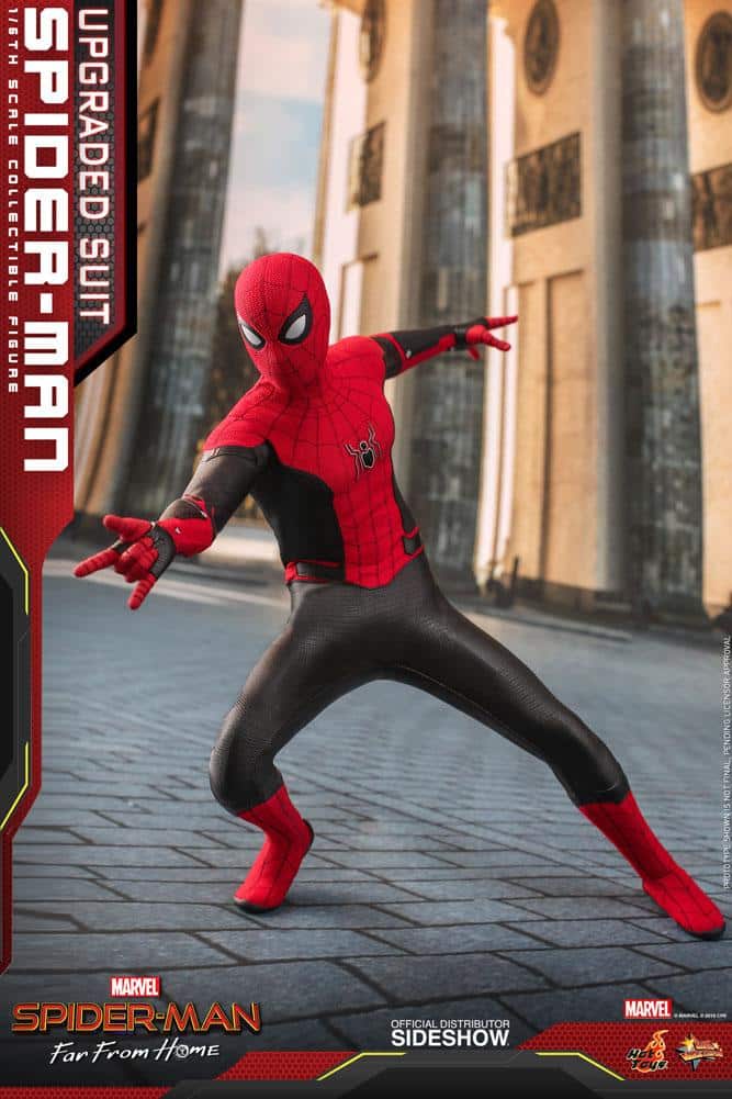 spider man upgraded suit marvel gallery d ad cd c