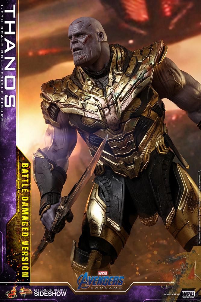 thanos battle damaged version marvel gallery e b a