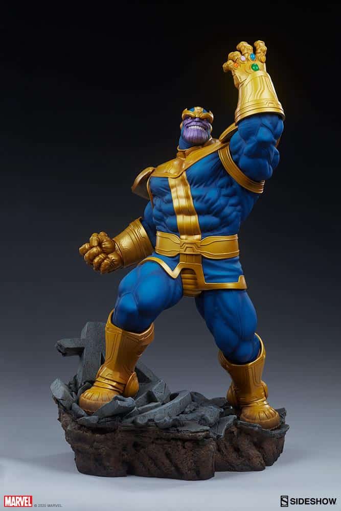 thanos classic version marvel gallery ea bb