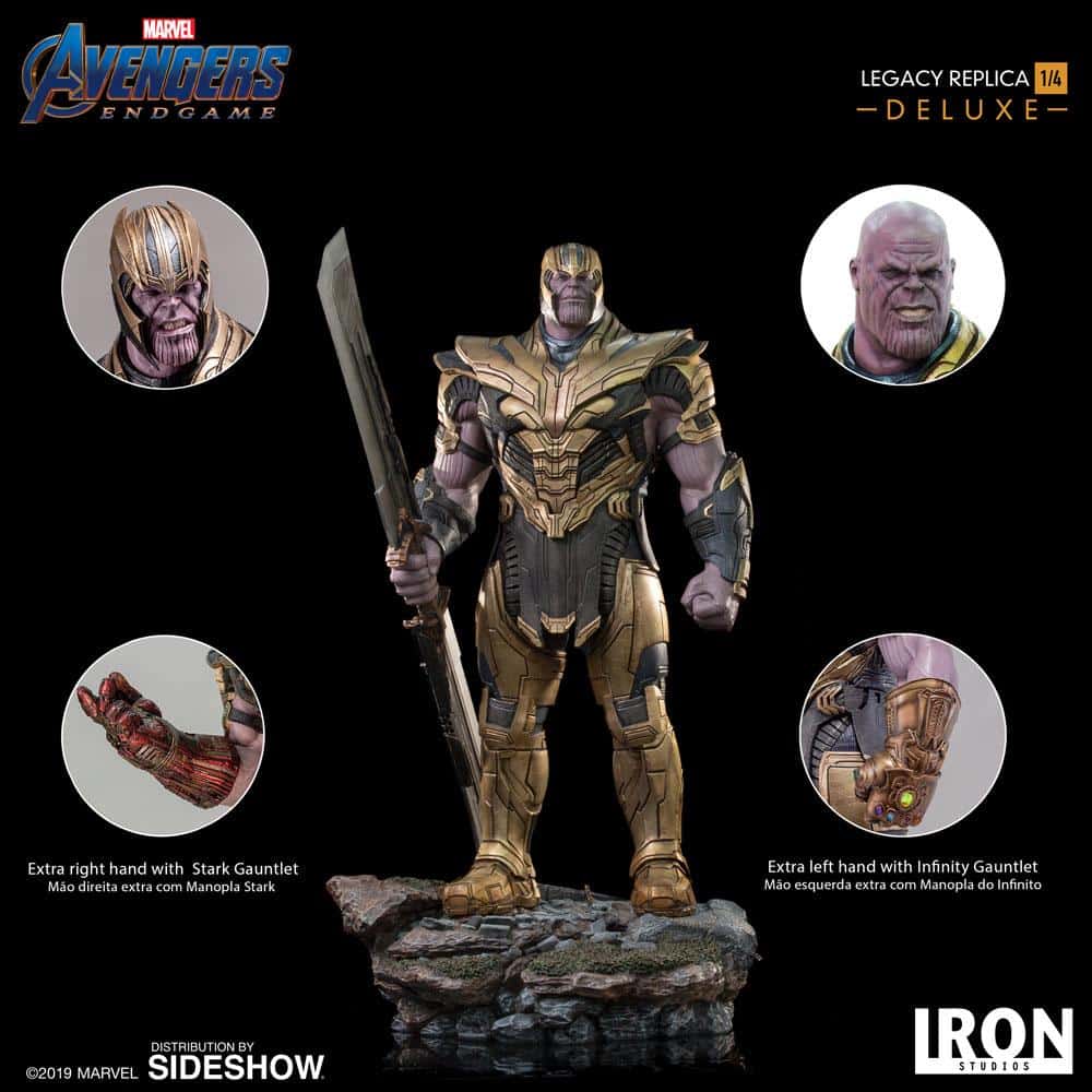 thanos deluxe marvel gallery cf a b d
