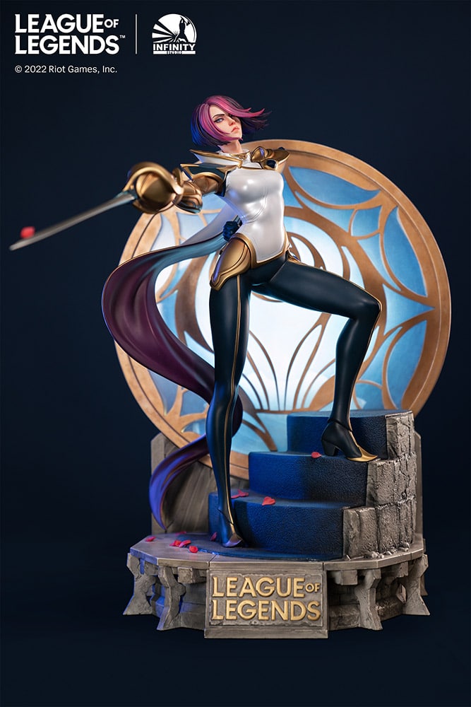 League Of Legends The Grand Duelist Fiora Laurent Statue Limited 1/4 Scale