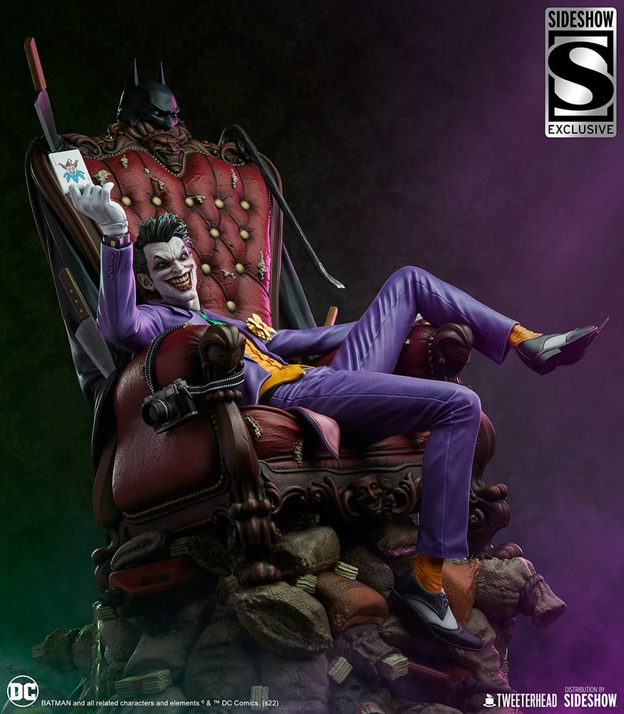 Tweeterhead Batman : The Joker 1/4 Scale Maquette
