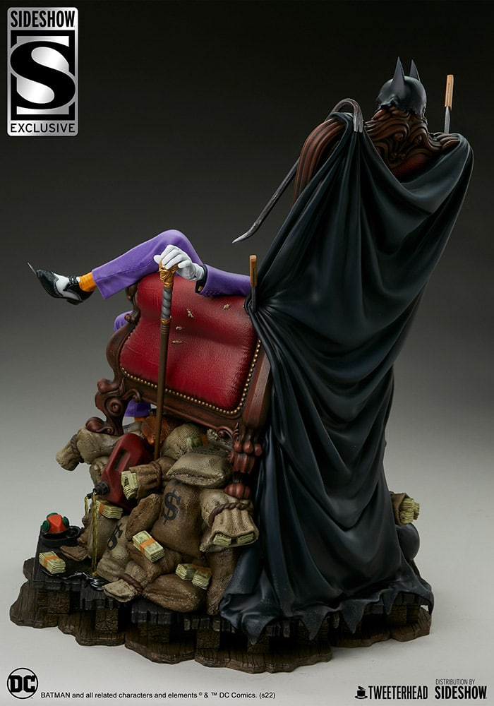 the joker scale maquette tweeterhead dc comics gallery e