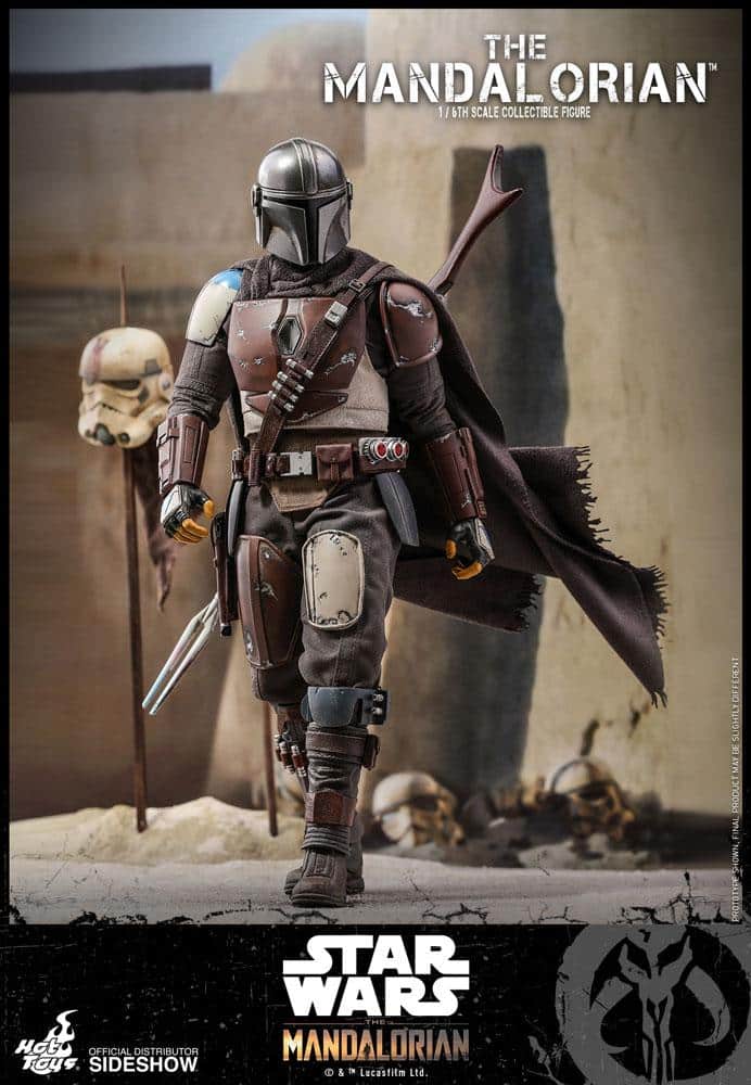 the mandalorian sixth scale figure star wars gallery d b e