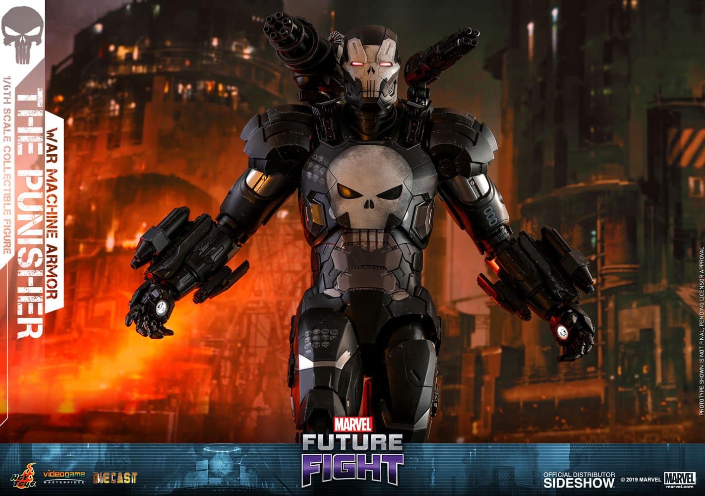 the punisher war machine armor marvel gallery c b d ec c