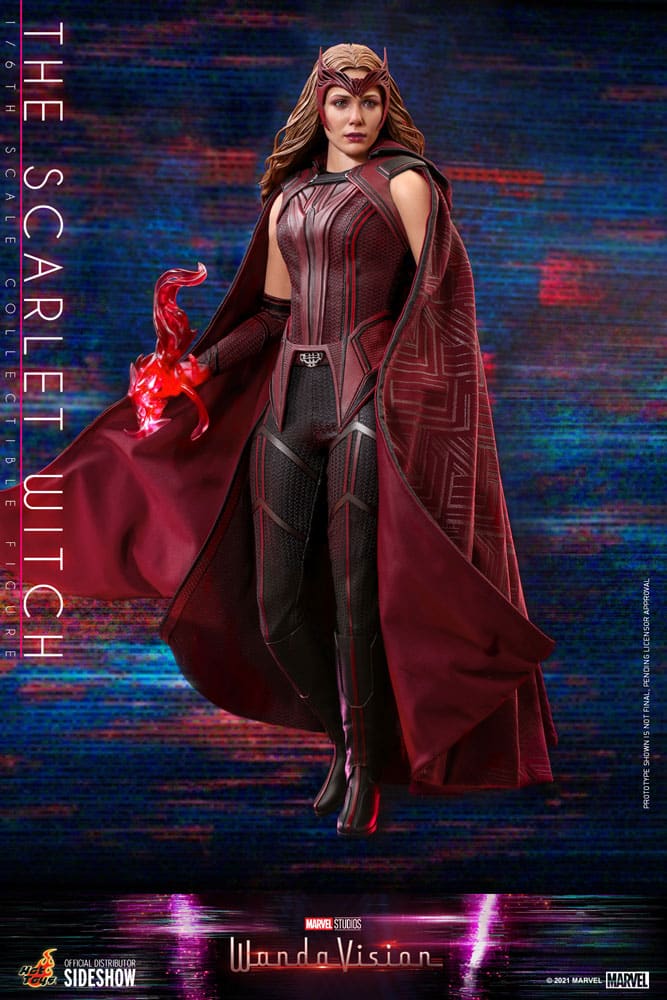 Marvel WandaVision The Scarlet Witch Sixth Scale Figure