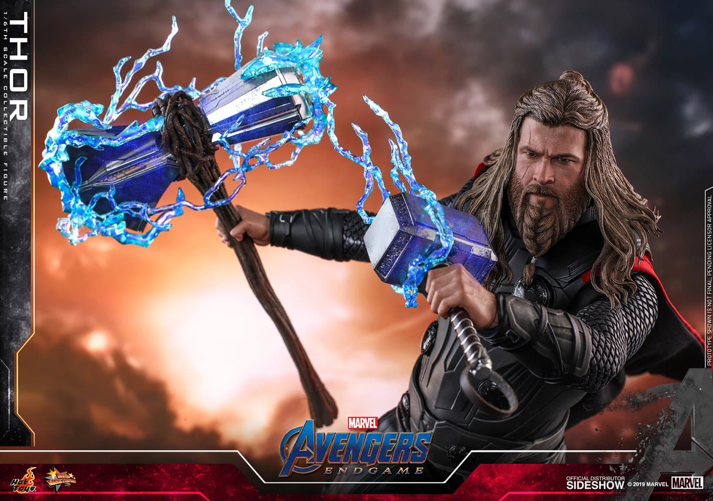 thor sixth scale figure marvel gallery da aa afb