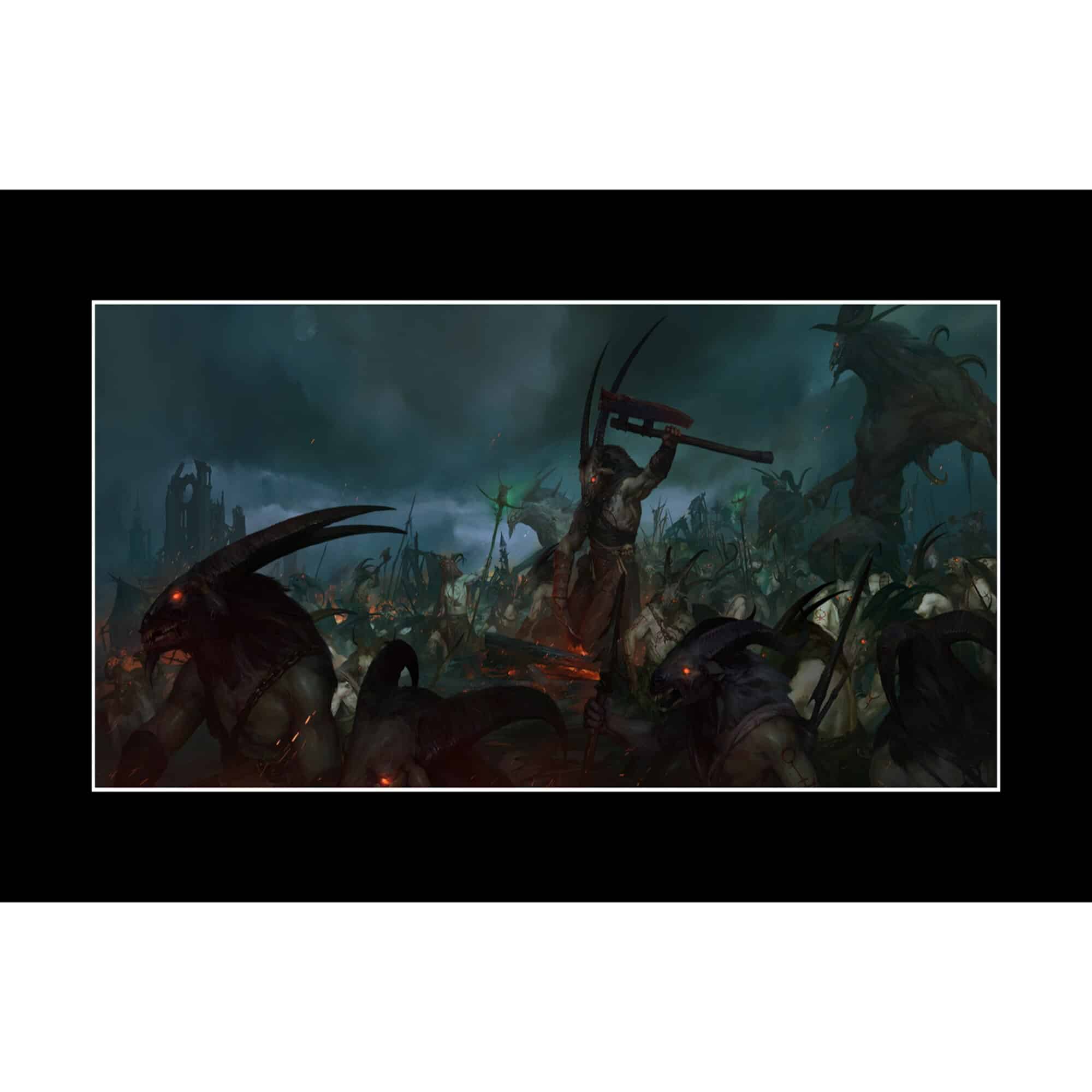 Diablo: Goatmen Fine Art Print