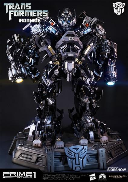 transformers ironhide polystone statue prime feature