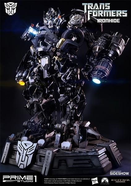 transformers ironhide polystone statue prime feature