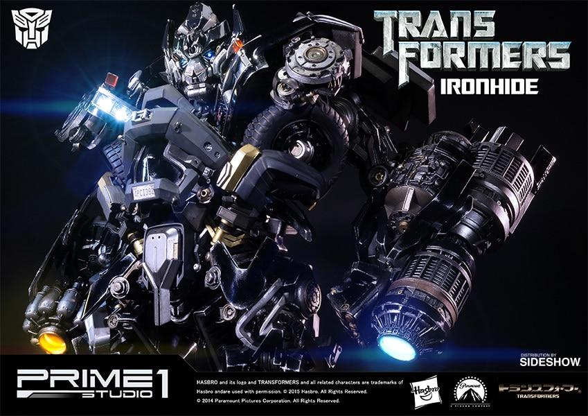 transformers ironhide polystone statue prime feature