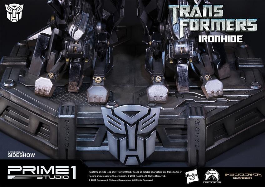 transformers ironhide polystone statue prime feature