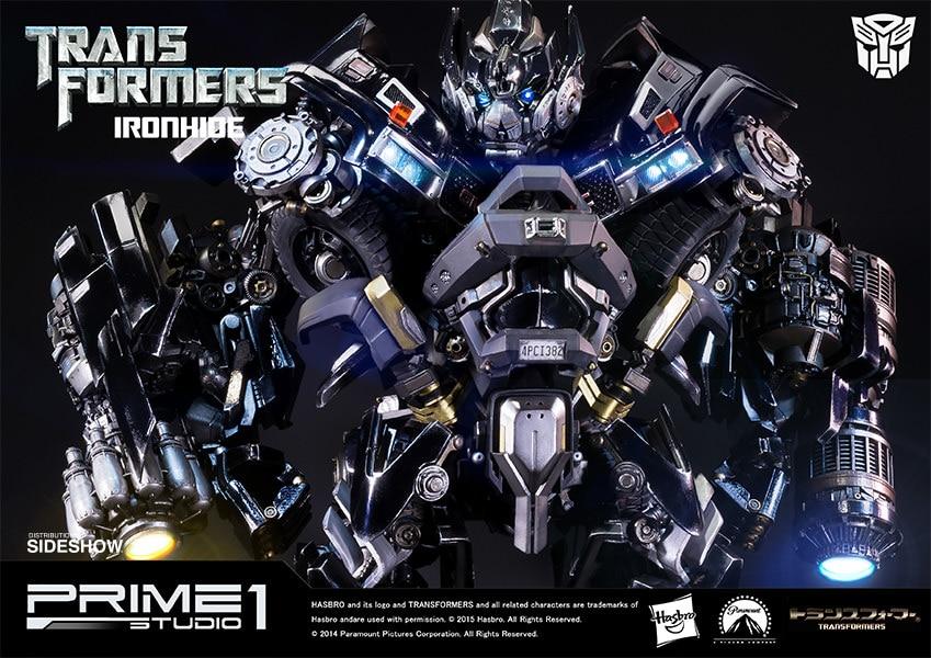 transformers ironhide polystone statue prime feature