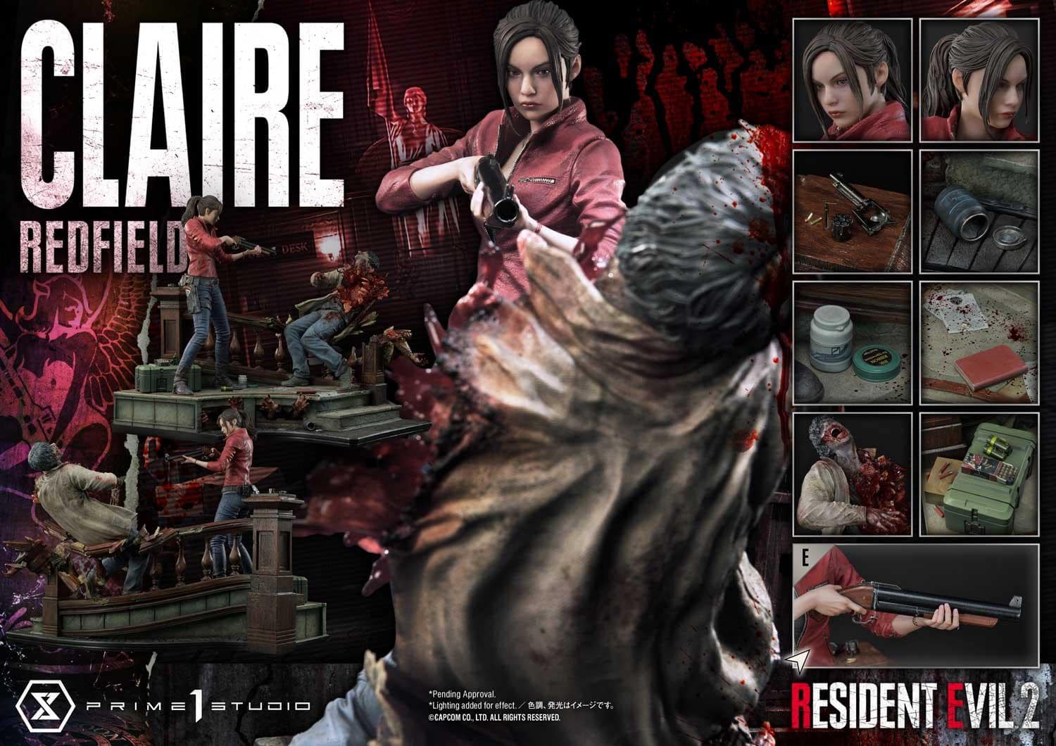 Claire Redfield Statue