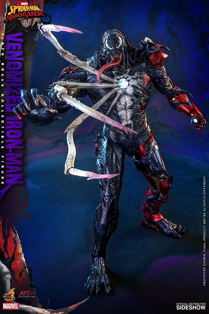 venomized iron man marvel gallery f dab c