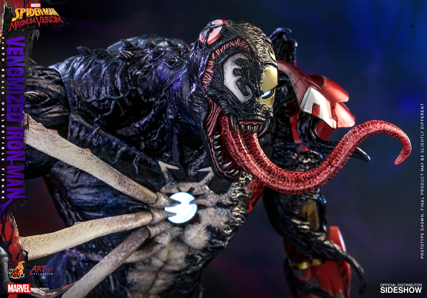 venomized iron man marvel gallery f d c