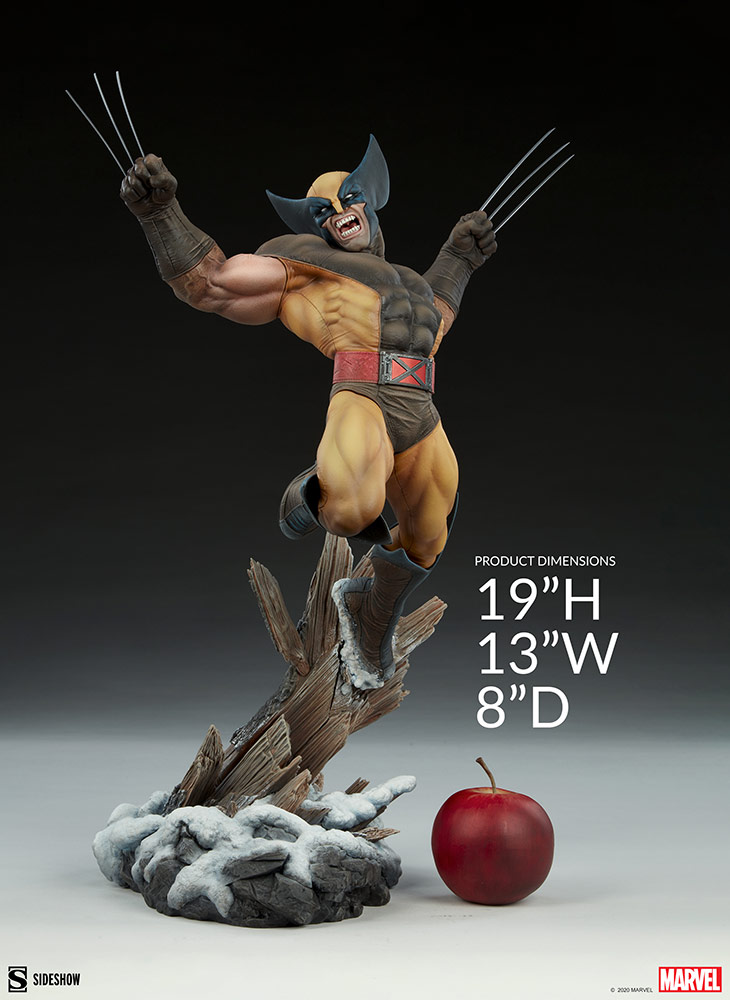 wolverine premium format figure marvel gallery ff d c c