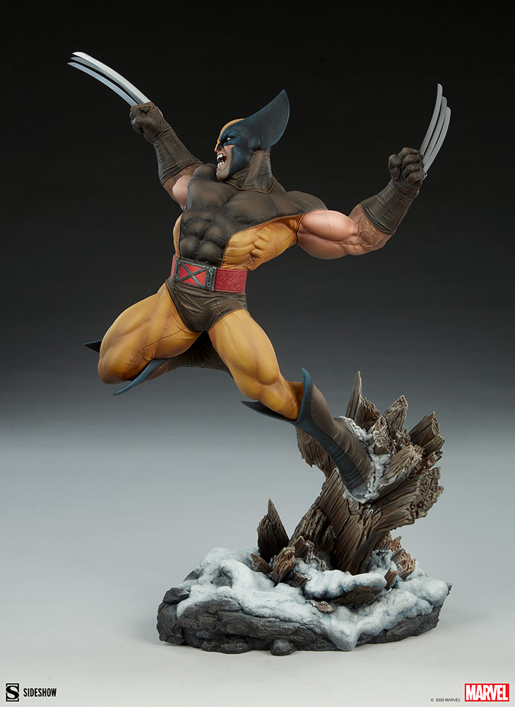 wolverine premium format figure marvel gallery ff de ea