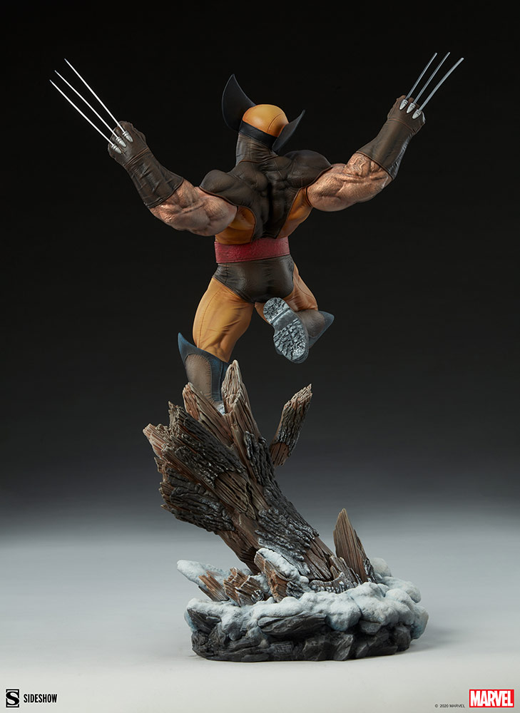 wolverine premium format figure marvel gallery ff e