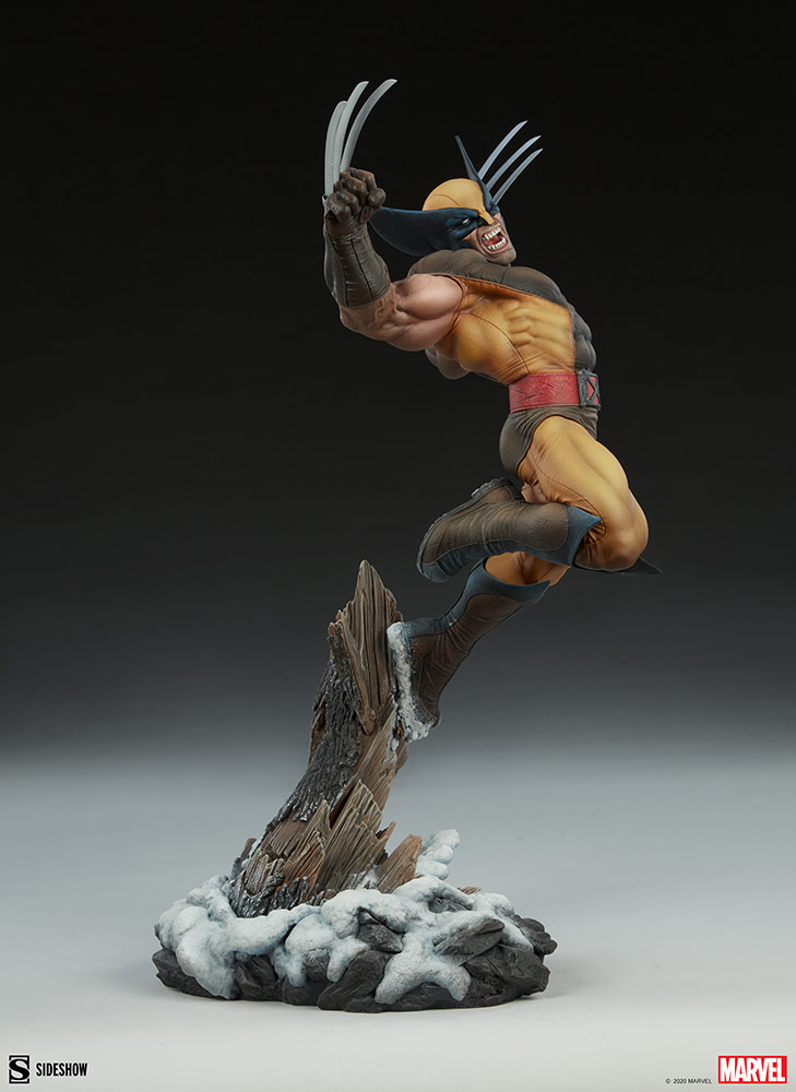 wolverine premium format figure marvel gallery ff e dc