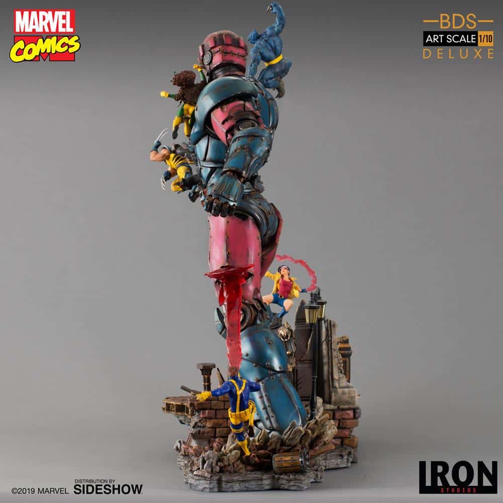 x men vs sentinel deluxe marvel gallery dc dd dae