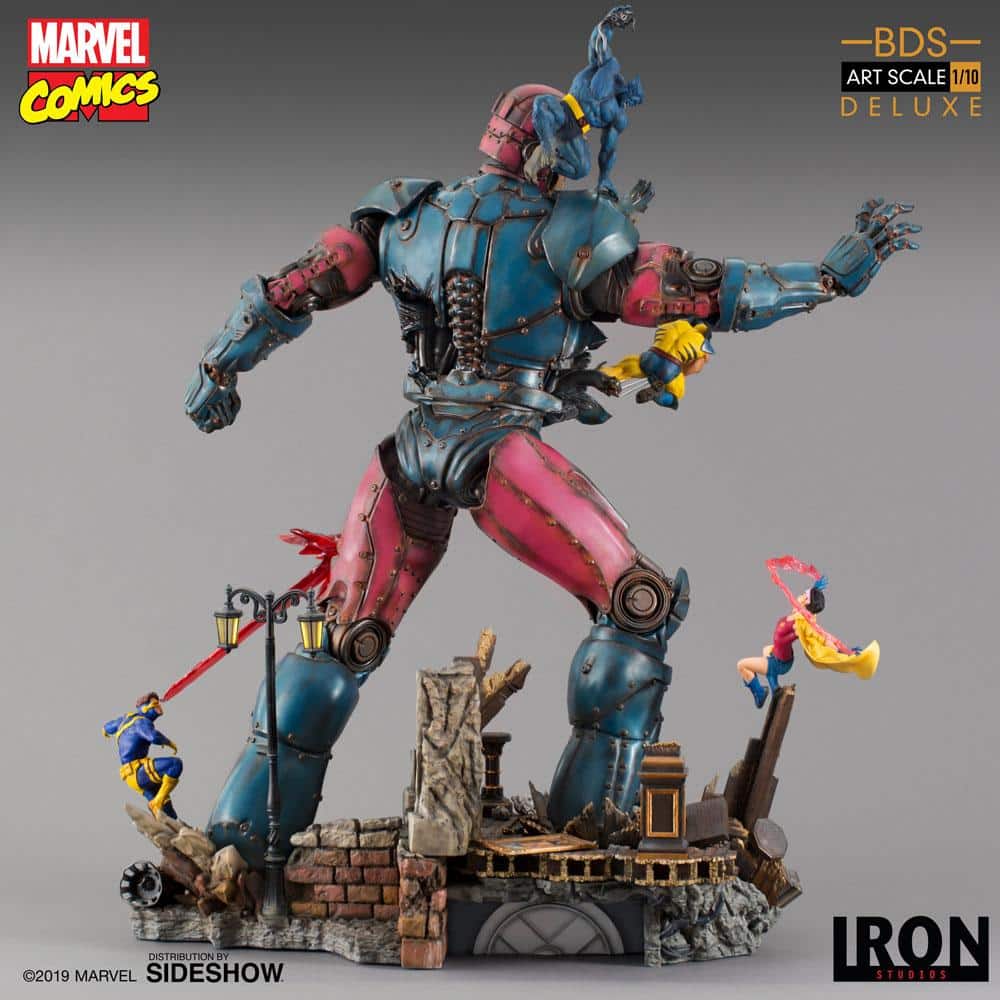 x men vs sentinel deluxe marvel gallery dc dd a d