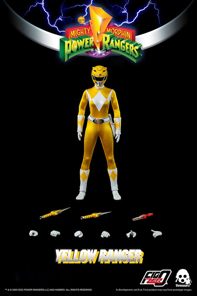 yellow ranger mighty morphin power rangers gallery fd a f