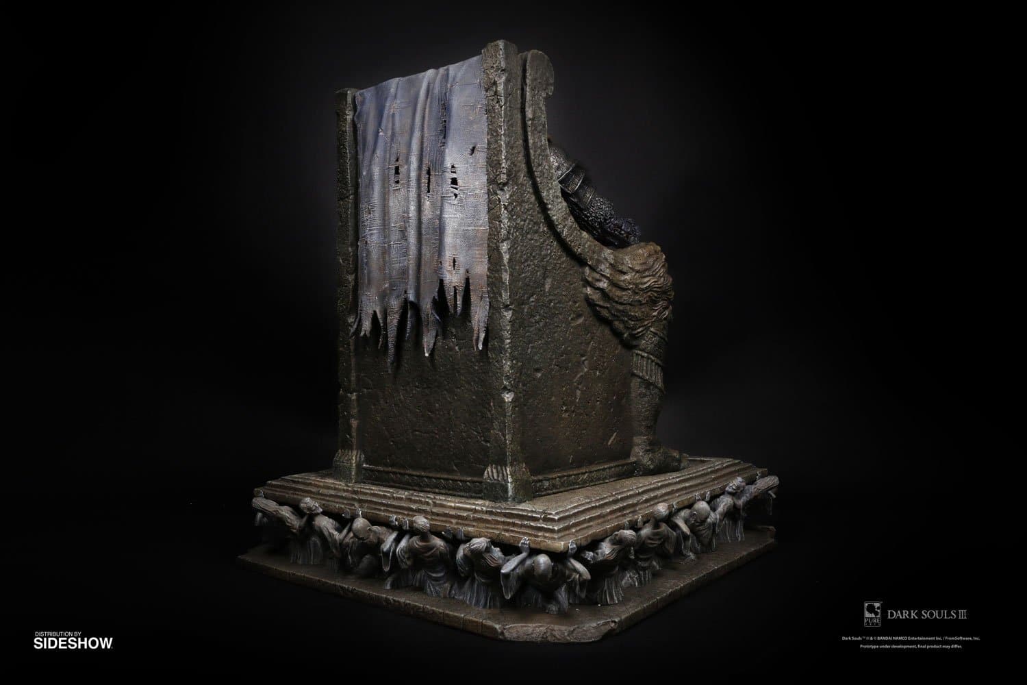 yhorm on throne dark souls gallery dfd cb