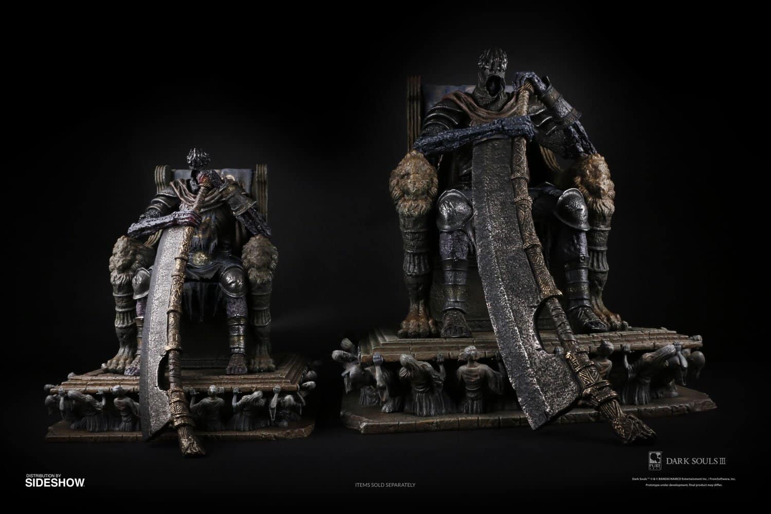 yhorm on throne dark souls gallery dfd aa ef