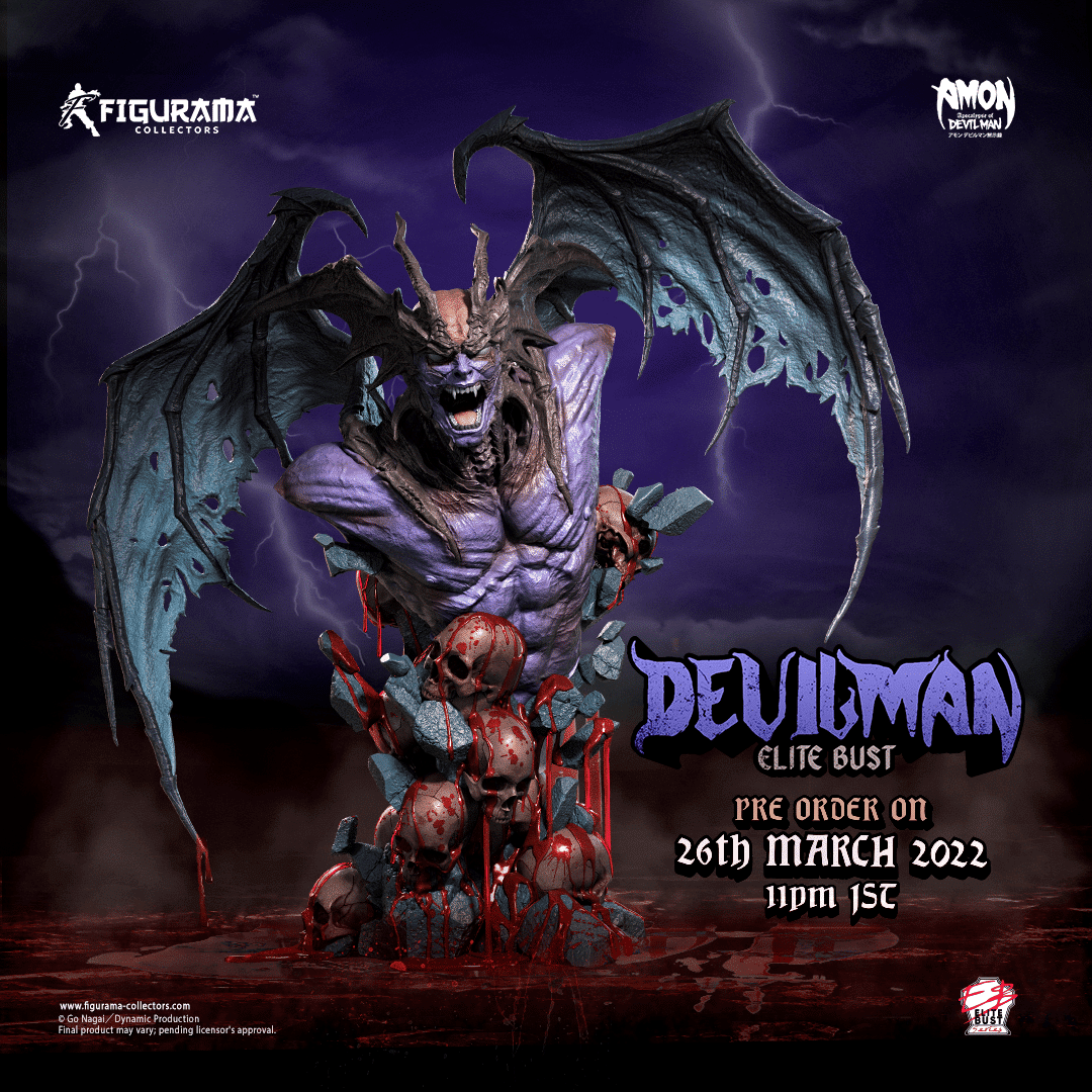 The Apocalypse of Devilman Devilman Elite Bust