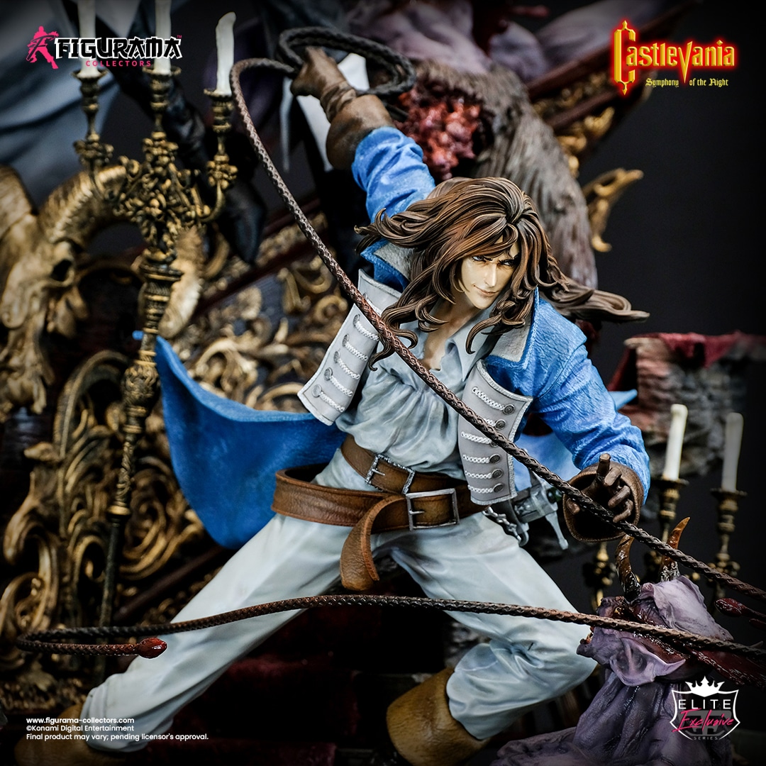 Castlevania Symphony of the Night : Alucard and Richter Statue Elite Exclusive