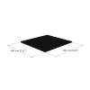 df top board with dimensions