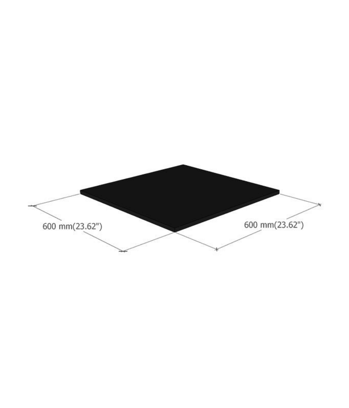 df top board with dimensions