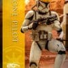 Hot Toys Clone Pilot Figure Star Wars Episode 2 1/6 Scale Limited Collectible