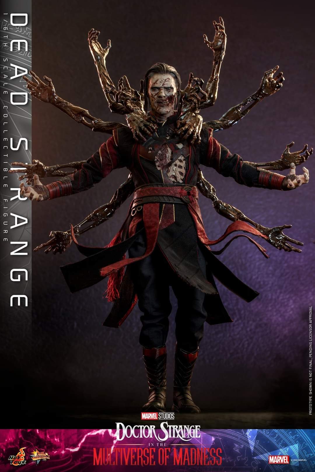 Doctor Strange in the Multiverse of Madness Dead Strange Sixth Scale Collectible Figure