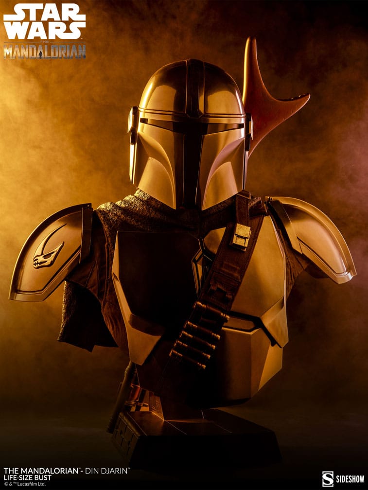 The Mandalorian : Din Djarin Life-Size Collectible Bust