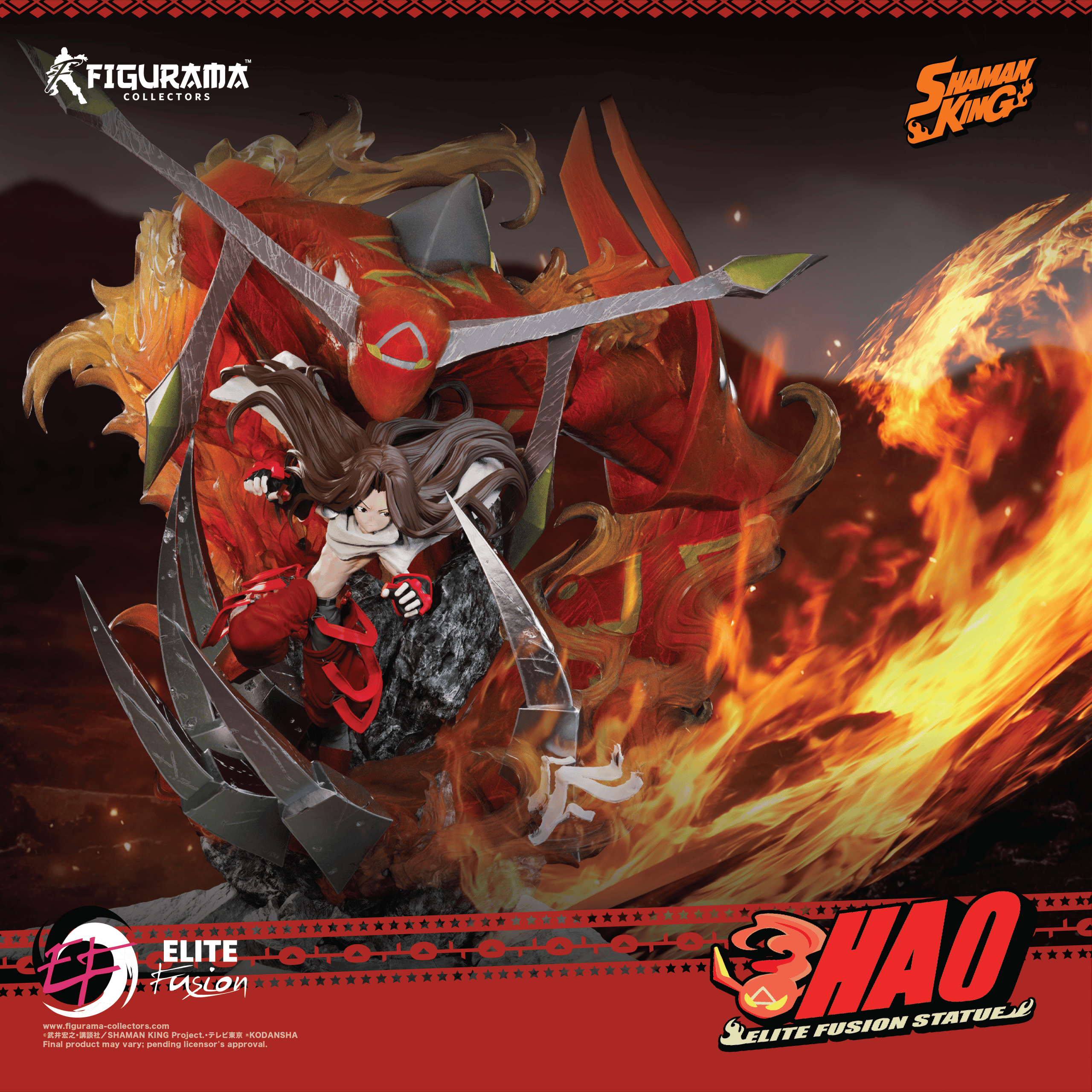 Shaman King HAO Statue Elite Fusion