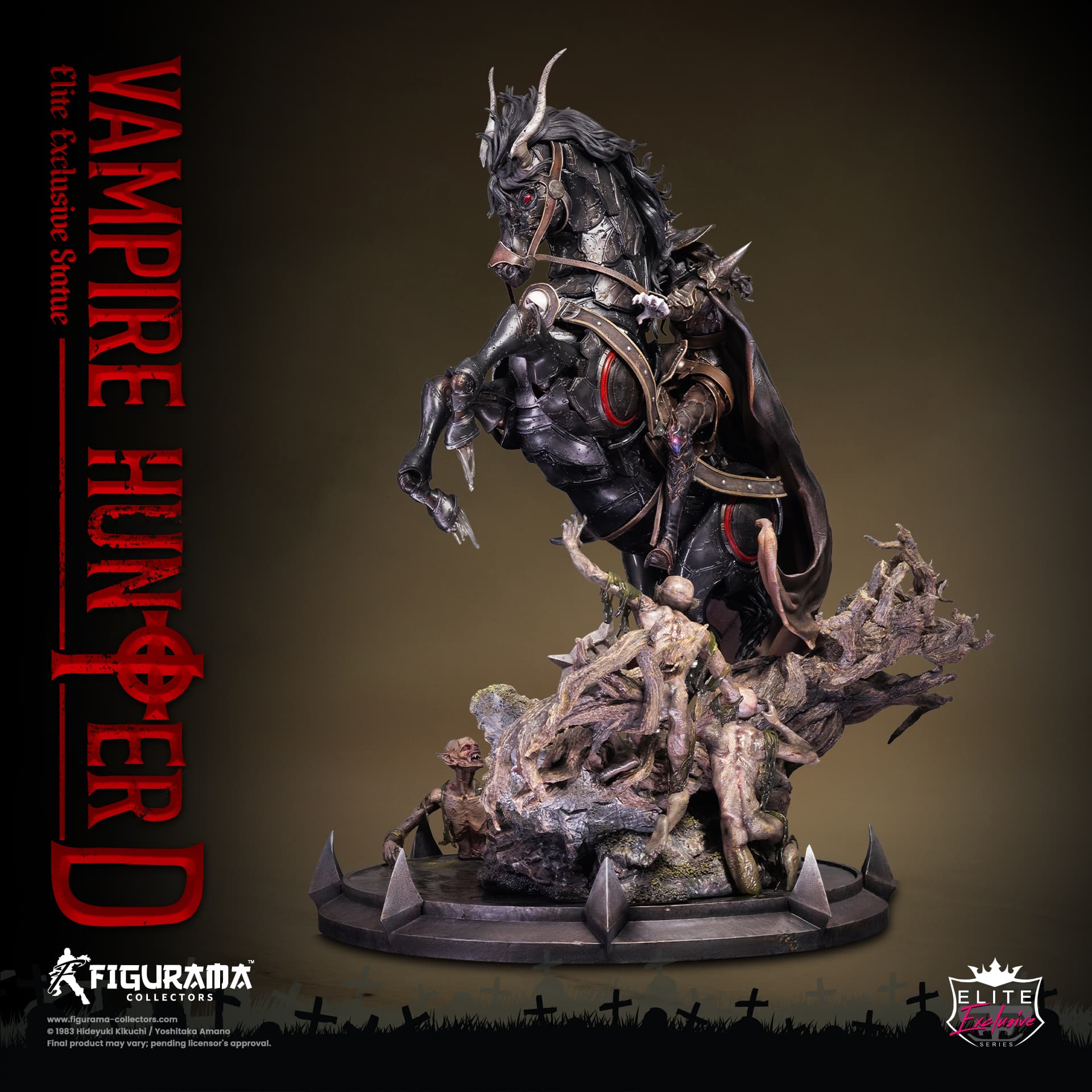 Vampire Hunter D Statue Diorama Elite Exclusive Vampire Hunter D Statue Diorama Elite Exclusive
