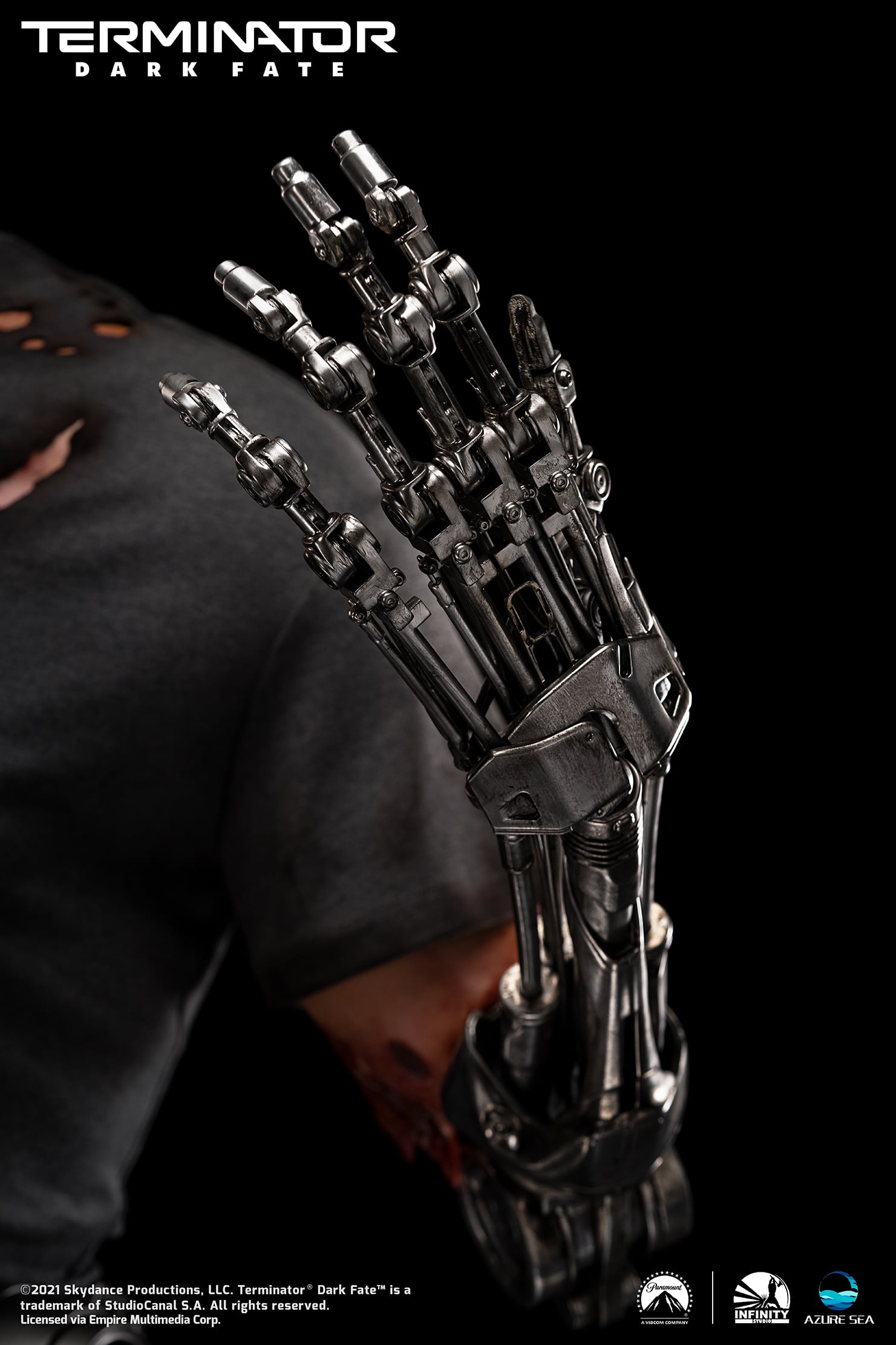 Terminator Dark Fate T-800 Life-Size Bust