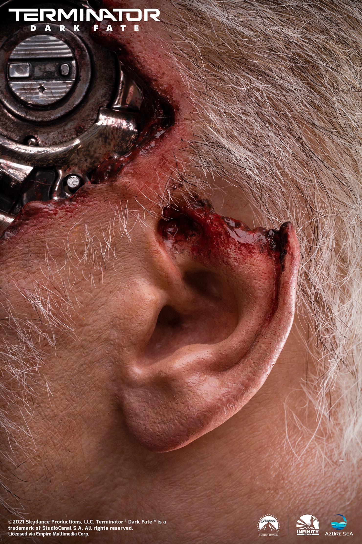 Terminator Dark Fate T-800 Life-Size Bust