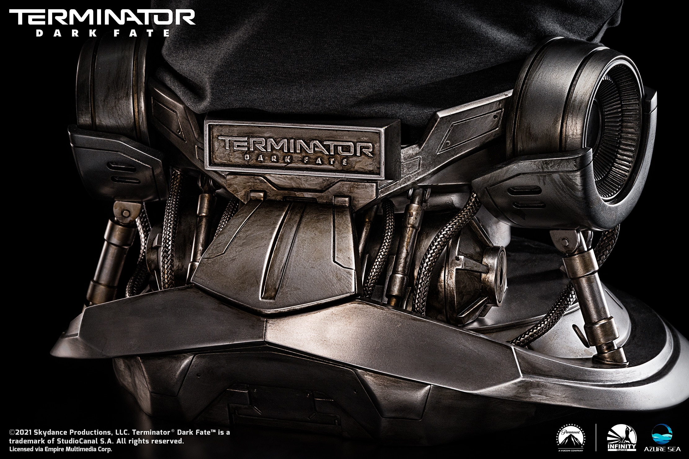 Terminator Dark Fate T-800 Life-Size Bust