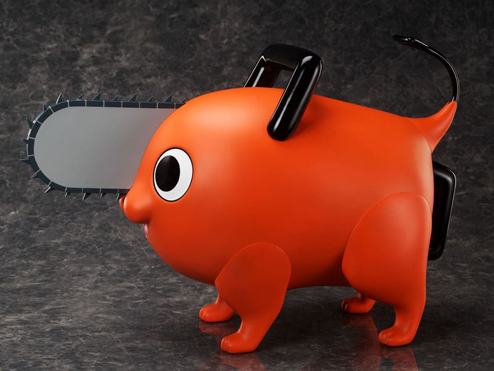 chainsaw man pochita posing soft vinyl figure