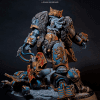 HMO-LoganGrimnar-002 HMO Warhammer Logan Grimnar Statue Diorama
