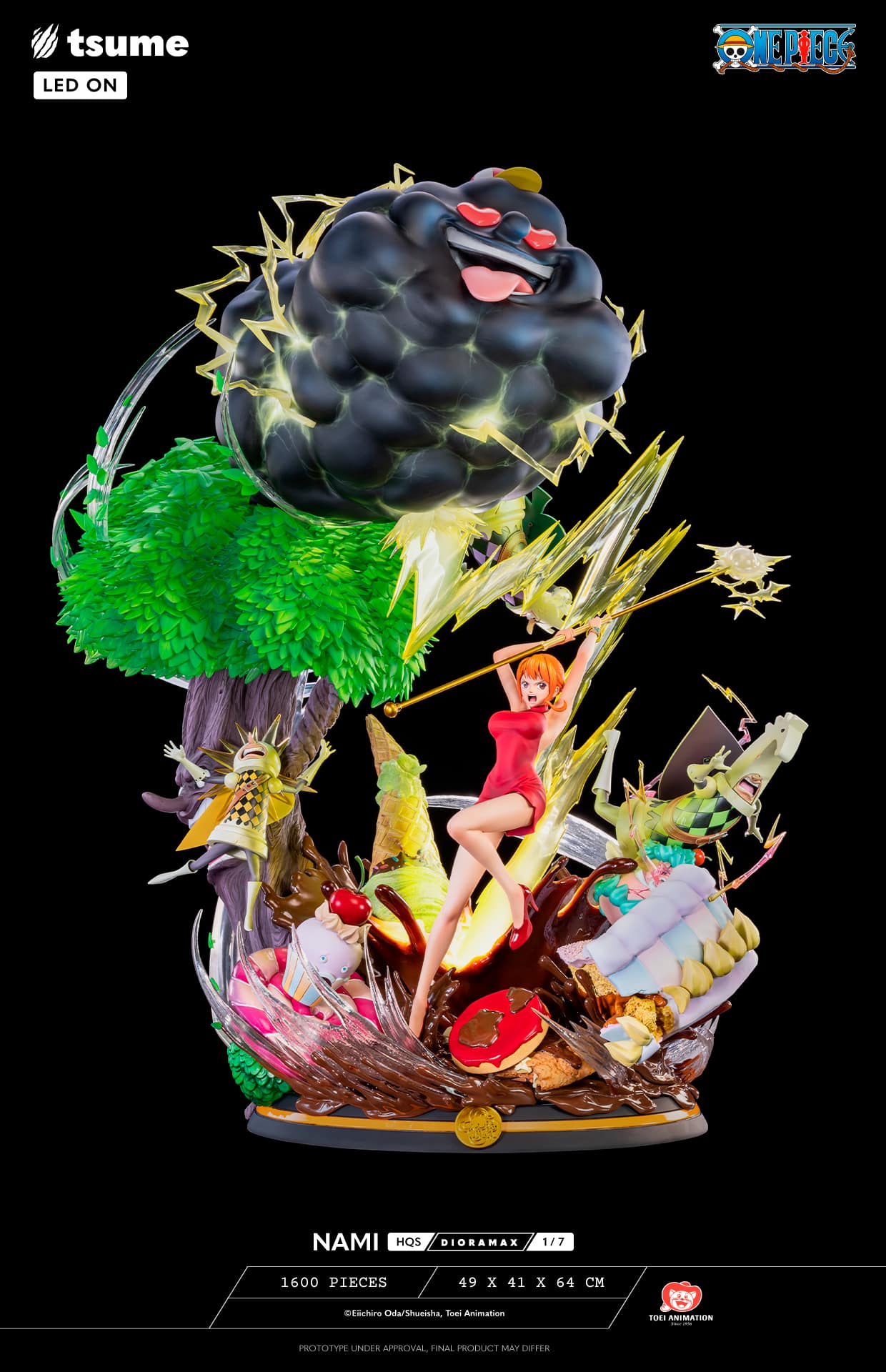 One Piece Nami Statue HQS Dioramax